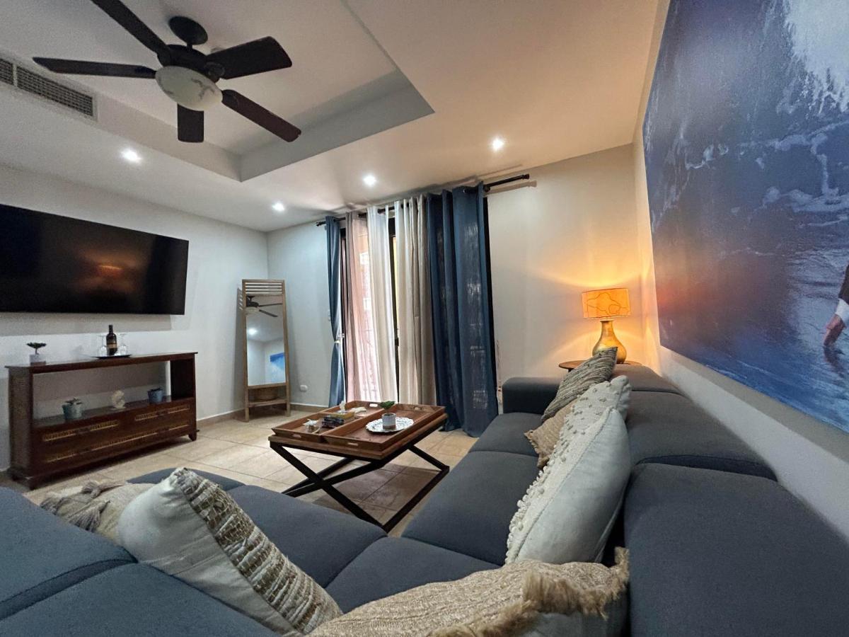 Apartamento De Lujo Las 3 Gotas Jaco, Frente Al Mar Con Vista A La Playa Exterior foto